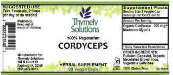 Thymely Solutions Cordyceps - herbal supplement