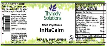 Thymely Solutions InflaCalm - herbal supplement