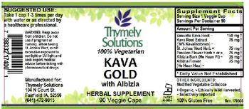 Thymely Solutions Kava Gold - herbal supplement