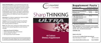TimeFighters Sharp Thinking Ultra - supplement