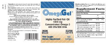 Tishcon Corp. Omega Gel - supplement