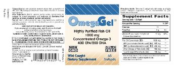 Tishcon Corp. Omega Gel - supplement