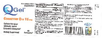 Tishcon Corp. QGel Coenzyme Q10 15 mg - supplement