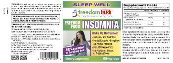 Tishcon Corp. Sleep Well - supplement
