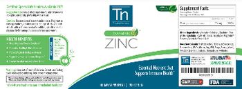 TN Trusted Nutrients Essentials Zinc - supplement