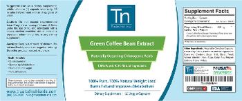 TN Trusted Nutrients Green Coffee Bean Extract - supplement