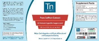 TN Trusted Nutrients Pure Saffron Extract - supplement