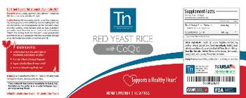 TN Trusted Nutrients Red Yeast Rice With CoQ10 - supplement