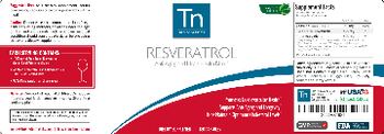 TN Trusted Nutrients Resveratrol - supplement