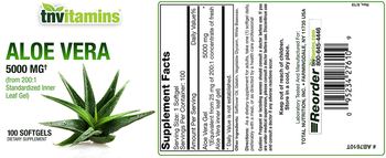 Tnvitamins Aloe Vera 5000 mg - supplement