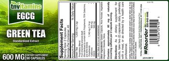 Tnvitamins Green Tea 600 mg - supplement