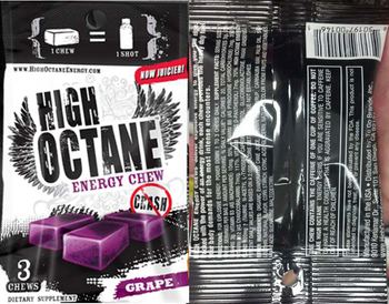 To Go Brands, Inc. High Octane Energy Chew Grape - supplement