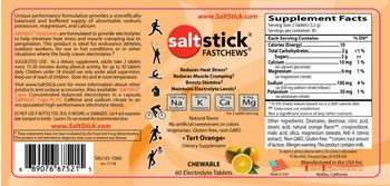 Toker Engineering SaltStick Fastchews Tart Orange - supplement