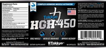 Tokkyo Nutrition HGH-450 - supplement