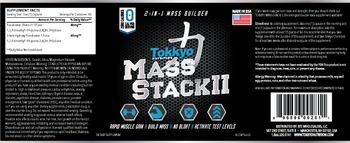 Tokkyo Nutrition Mass Stack II - supplement