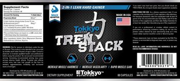 Tokkyo Nutrition Tren Stack - supplement