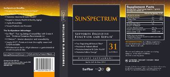 Tomorrow's Nutrition Pro SunSpectrum - supplement