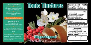 Tonic Tinctures Digestapeel - supplement