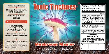 Tonic Tinctures Mushroom Master - supplement