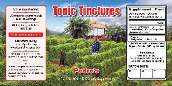 Tonic Tinctures Pedro's - supplement