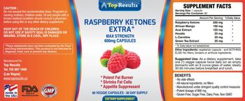 Top Results Raspberry Ketones Extra + - supplement