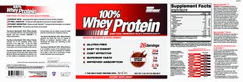 Top Secret 100% Whey Protein Chocolate Ice Cream - supplement