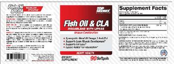 Top Secret Nutrition Fish Oil & CLA Megablend With Lipase - supplement
