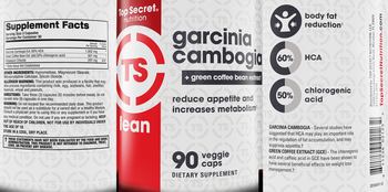 Top Secret Nutrition Garcinia Cambogia + Green Coffee Bean Extract - supplement