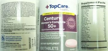 TopCare Health Century Women's Complete 50+ - supplement