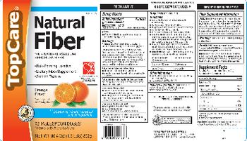 TopCare Natural Fiber Orange Flavor - fiber supplement