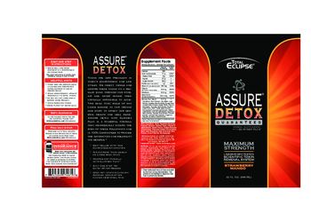 Total Eclipse Assure Detox Strawberry Mango - herbal supplement with eliminex plustm