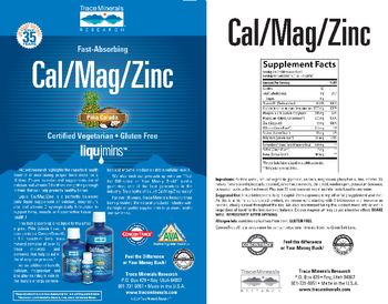 Trace Minerals Research Cal/Mag/Zinc - 