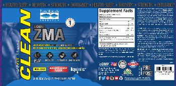 Trace Minerals Research Clean Liquid ZMA Natural Berry Flavor - supplement