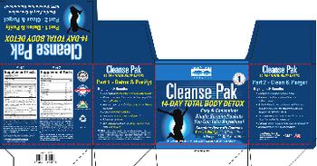 Trace Minerals Research Cleanse Pak 14-Day Total Body Detox - supplement