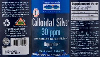 Trace Minerals Research Colloidal Silver 30 ppm - supplement
