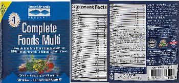 Trace Minerals Research Complete Foods Multi - 