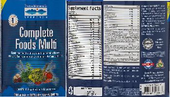Trace Minerals Research Complete Foods Multi - supplement