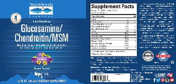 Trace Minerals Research Glucosamine/Chondroitin/MSM Blueberry - supplement