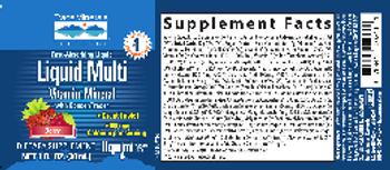 Trace Minerals Research Liquid Liquid Multi Vitamin-Mineral Berry - supplement