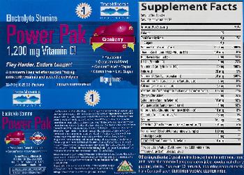 Trace Minerals Research Power Pak Cranberry - supplement