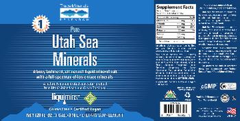 Trace Minerals Research Pure Utah Sea Minerals - supplement