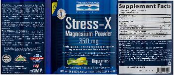 Trace Minerals Research Stress-X Magnesium Powder 350 mg - supplement
