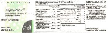 Trace Nutrients Sym-Pack - supplement