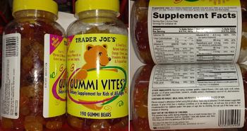 Trader Joe's Gummi Vites - supplement for kids of all ages