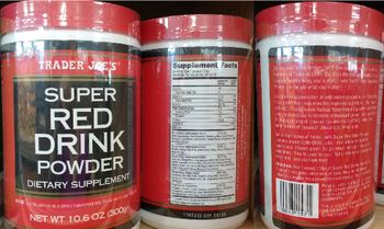 Trader Joe's Super Red Drink Powder - supplement