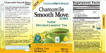 Traditional Medicinals Chamomile Smooth Move Senna - herbal supplement