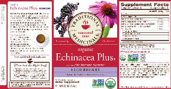 Traditional Medicinals Organic Echinacea Plus Elderberry - herbal supplement