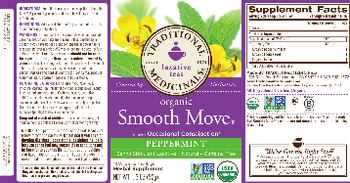 Traditional Medicinals Organic Smooth Move Peppermint - herbal supplement