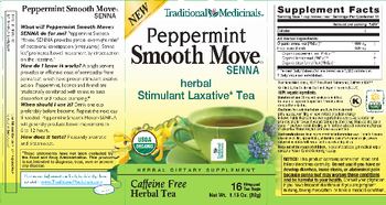 Traditional Medicinals Peppermint Smooth Move Senna - herbal supplement