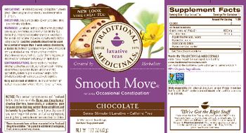 Traditional Medicinals Smooth Move Chocolate - herbal supplement